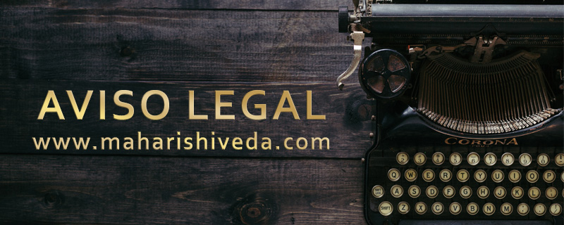 Aviso Legal - maharishiveda.com